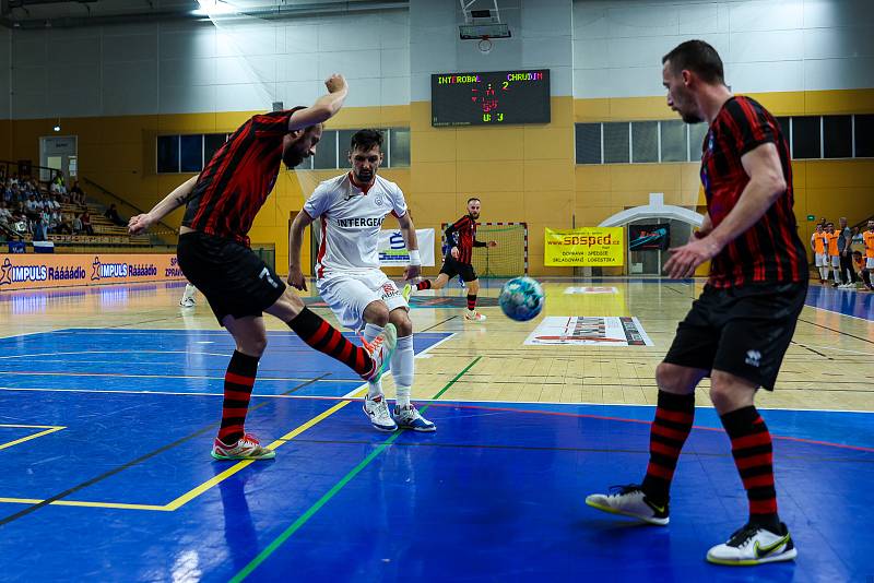 Interobal Plzeň - Chrudim, 4. zápas finále play-off.