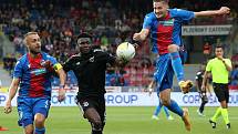 Play-off Evropské konferenční ligy: Viktoria Plzeň vs. CSKA Sofia 2:0.