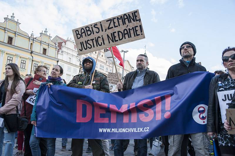 Milion chvilek pro demokracii v Plzni