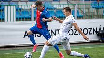 Z utkání 6. kola fotbalové Fortuna ligy, ve kterém Hradec Králové doma zdolal Viktorii Plzeň 1:0. 