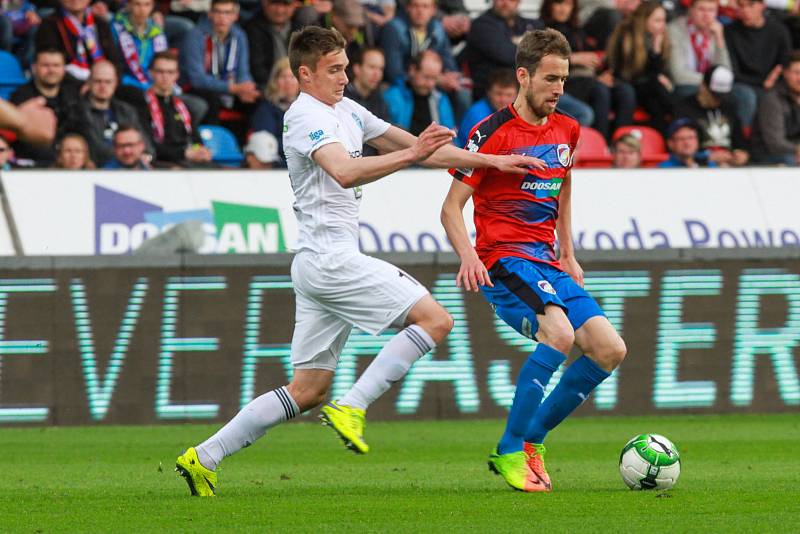 Fotbalisté Viktorie Plzeň doma remizovali  v utkání 28. kola první ligy  s Mladou Boleslaví 3:3.