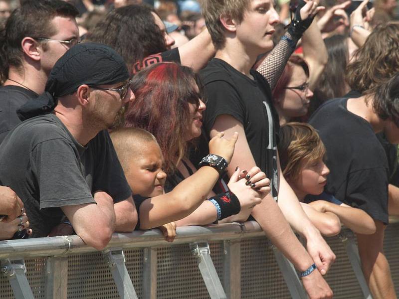 Na Metalfestu nechybí ani malí metalisté