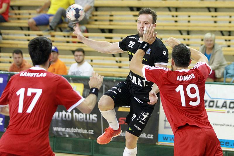 házená předkolo poháru EHF Talent Plzeň x Olympiacos Pireus (Řecko)