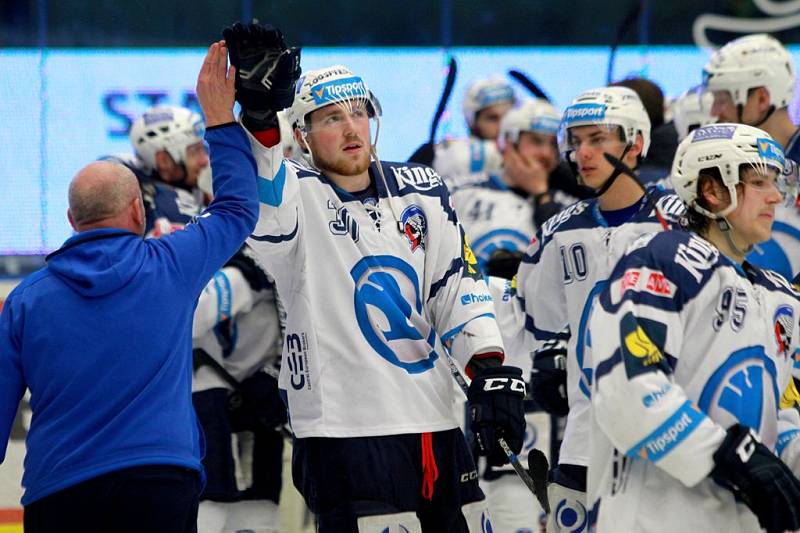 Hokejisté HC Škoda Plzeň slaví postup do semifinále