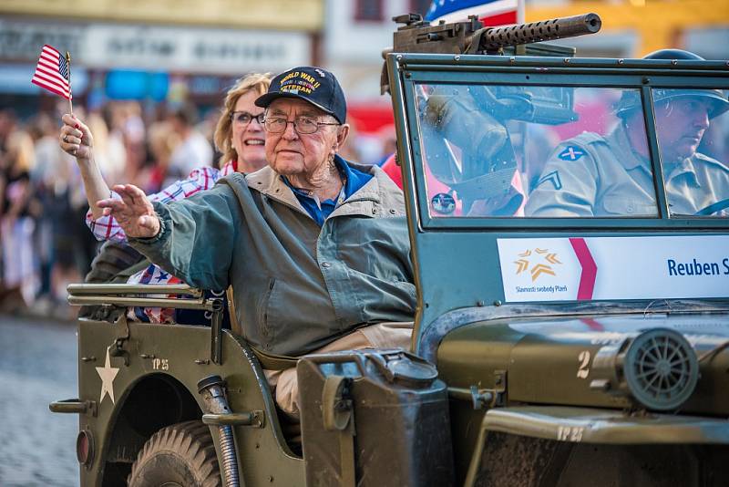 Konvoj Ride of Freedom. Na snímku Reuben Schaetzel