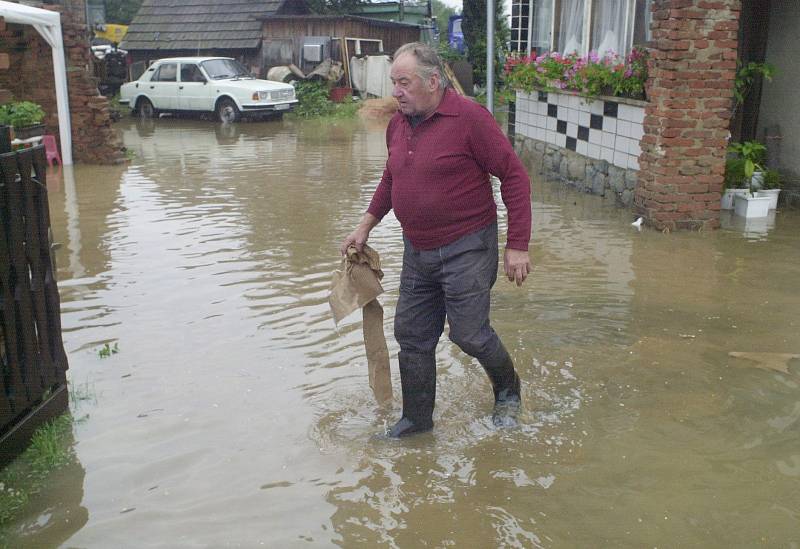 Povodně 2002 v Plzni.