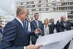 Otevření nového urgentního příjmu ve Fakultní nemocnici Plzeň za přítomnosti premiéra Andreje Babiše