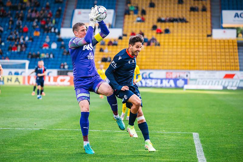 Aleš Čermák se v nedělním zápase v Teplicích vrátil do základní sestavy plzeňské Viktorie.