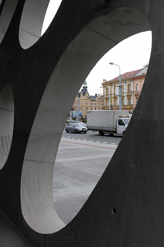 Lidé si mohli o víkendu prohlédnout prostory Nového divadla v Plzni.