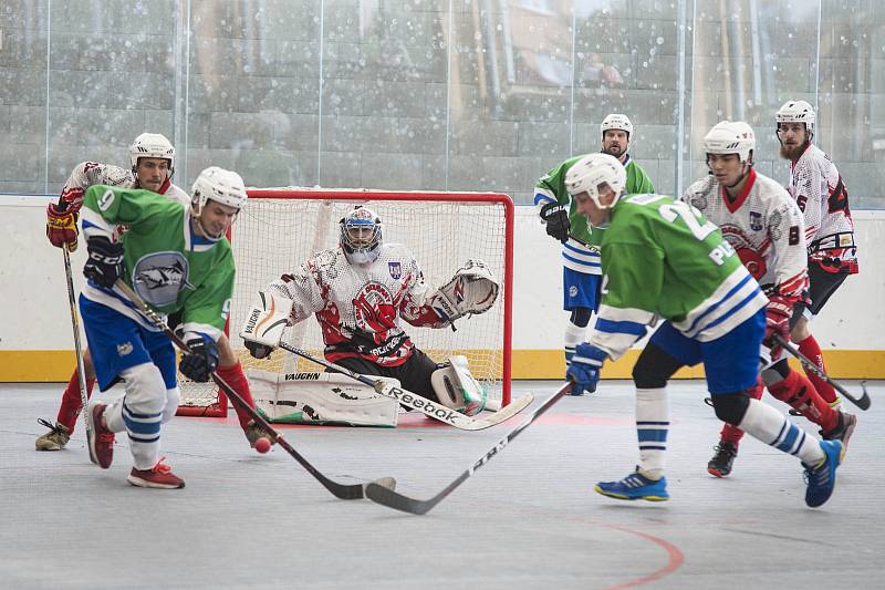 Hokejbal: Dobřany – HBC Plzeň