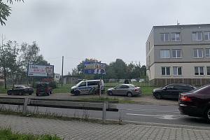 Policejní vyšetřování vraždy v Plzni na Borech.