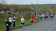 Krajský půlmaraton se běžel v okolí krajské metropole.