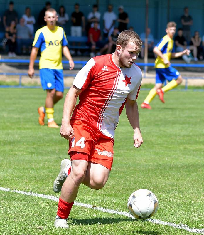 První výhru v rámci letní přípravy si připsali na účet fotbalisté karlovarské Slavie, když porazili Teplice B 2:0.