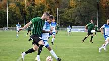 FC Rokycany (zelení) - FK Hvězda Cheb 2:1 (0:0).