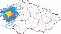 Digitální signál z vysílače Krašov pokryje území, na kterém žije 890 tisíc lidí.