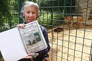Meda Mládková se stala v plzeňské zoo kmotrou lva berberského