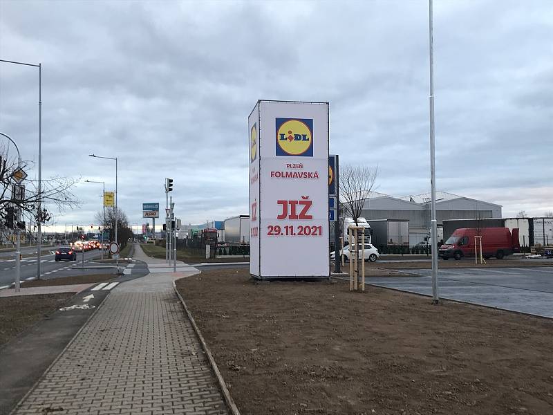 Nový Lidl otevře už 29. listopadu.