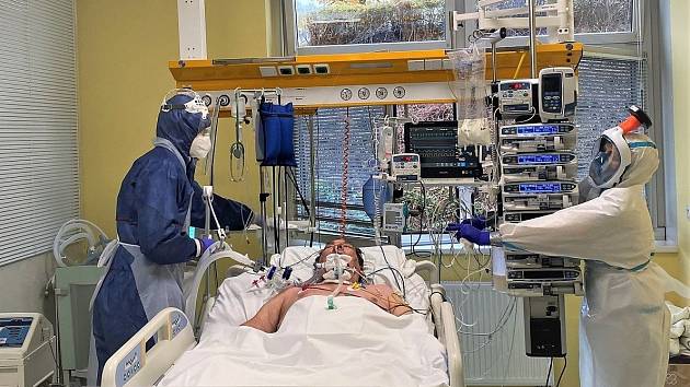 V krajských nemocnicích je největší počet covidových pacientů od příchodu pandemie