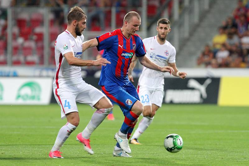 Utkání třetího předkola Ligy mistrů mezi Viktorií Plzeň a FC Sport Bukurešť skončilo 1:4.