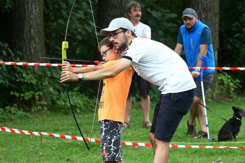 Letní festival sportu Sportmánie Plzeň 2019 - v areálu za OC Plaza si mohou malí i velcí vyzkoušet zdarma nejrůznější druhy sportovních aktivit.