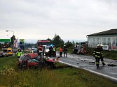 Úterní tragická nehoda u Losiné na jižním Plzeňsku. Řidič osobního vozu nehodu nepřežil