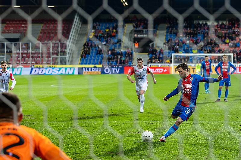 Viktoria Plzeň - Pardubice, 26. února 2022.