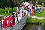 Plzní prošel průvod Pilsen Pride.