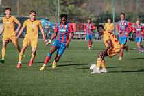 Viktoria Plzeň B (na archivním snímku fotbalisté v červenomodrých dresech) 3:1.