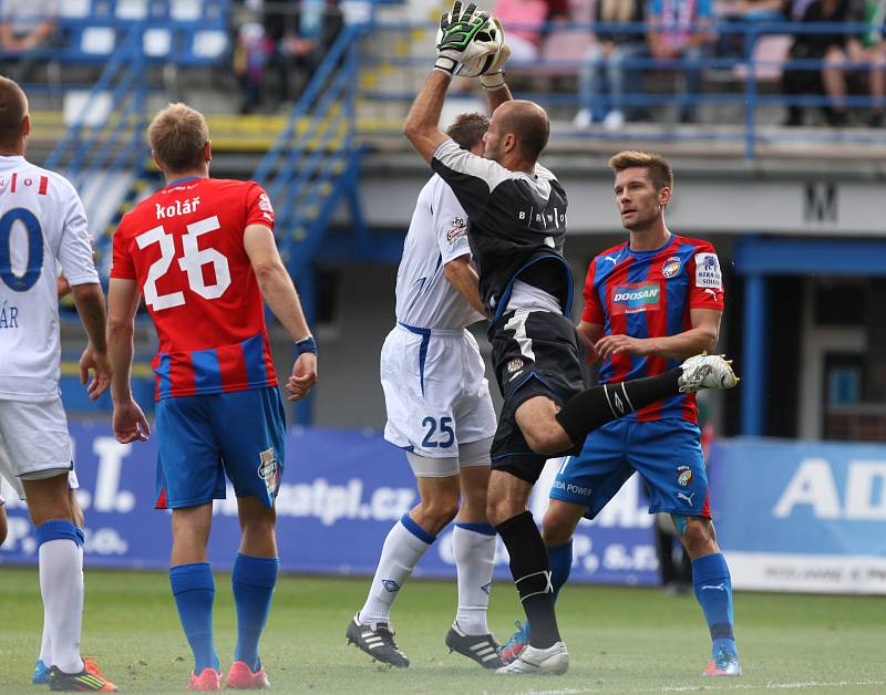 Plzeň, fotbal I.liga, FC Viktoria Plzeň vs. Zbrojovka Brno. 