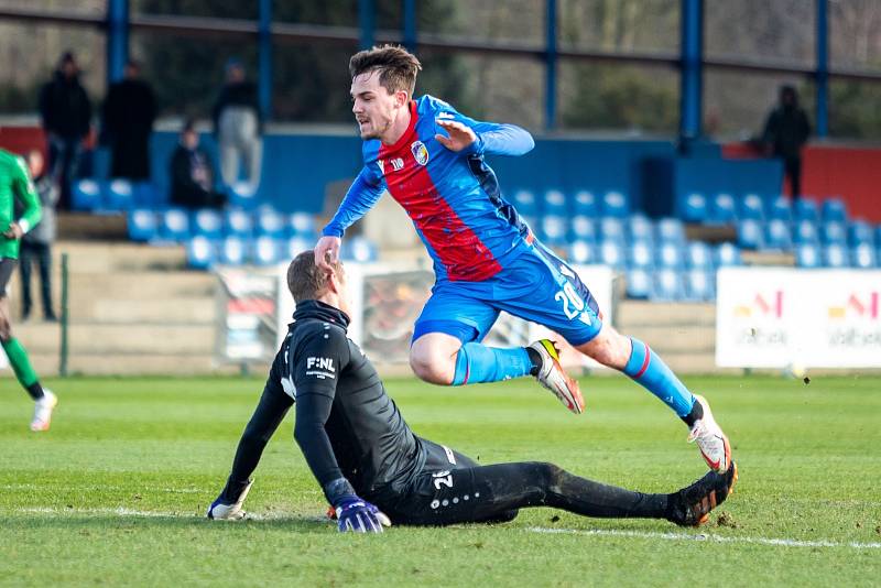 Viktoria Plzeň (červenomodří) - FK Příbram.