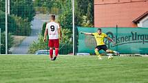 2. kolo KPM: TJ Sokol Lhota (žlutí) - SK Slavia Vejprnice 3:2.