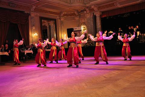 13. reprezentační česko-německý ples v Měšťanské besedě v Plzni