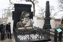 Zrekonstruovaný hrob slavného průmyslníka Emila Škody na Mikulášském hřbitově v Plzni.