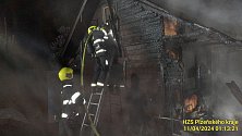 Půlmilionovou škodu způsobil podle prvních odhadů požár chaty u Velkého boleveckého rybníka v Plzni, k němuž vyjížděli v noci na čtvrtek hasiči ze stanice Košutka a dobrovolníci z Bílé Hory.