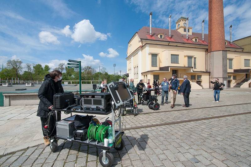 Plzeň, pivovar, Národní divadlo, natáčení