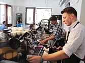Otevření univerzitní kavárny Družba v Plzni.