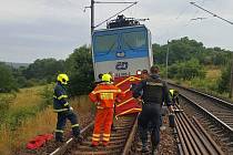 Na Doubravce srazil vlak mladého muže.