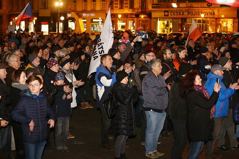 Štafeta pro demokracii v Plzni