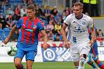 Fotbalisté Viktorie porazili Sigmu Olomouc 1:0.