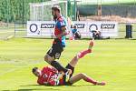  Fotbalisté plzeňské Viktorie vyhráli i ve čtvrtém přípravném utkání. Včera odpoledne na hřišti v Luční ulici udolali druholigovou Vlašim 5:3.