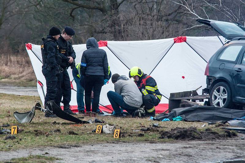 Tragická dopravní nehoda u Chlumčan.