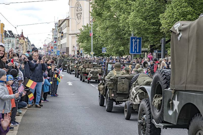 Slavnosti svobody v Plzni - Convoy of liberty 2019