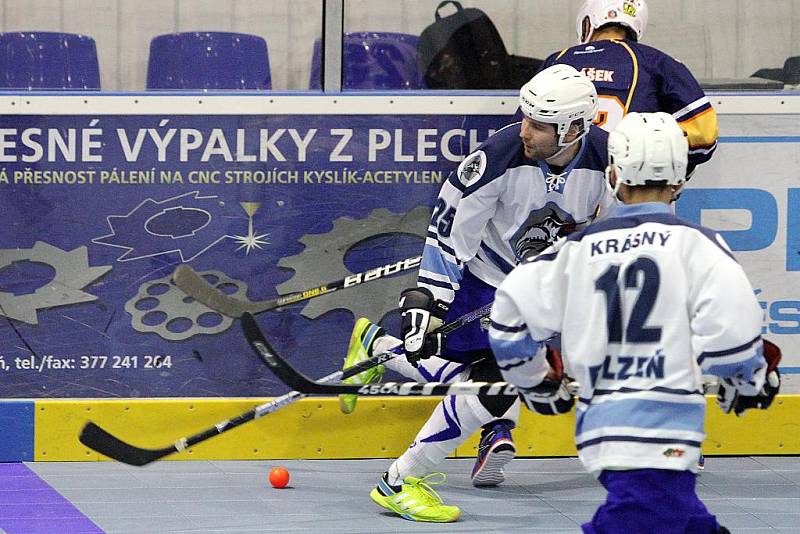 Hokejbal: HBC Plzeň – Ústí n. L. 2:3