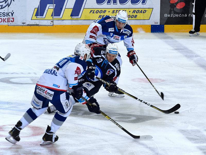 V pátečním zápase 28. kola extraligy prohráli hokejisté Plzně s Brnem těsně 2:3.