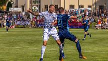 FC Viktoria Plzeň (bílí) - ŠK Slovan Bratislava 3:1.