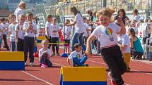Sportovní hry mateřských škol v Plzni