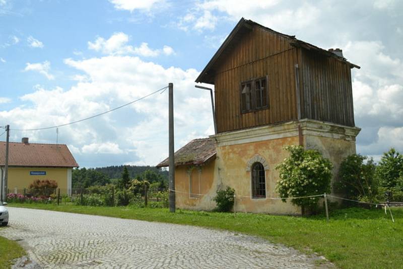 Drážní vodárna v Kasejovicích.