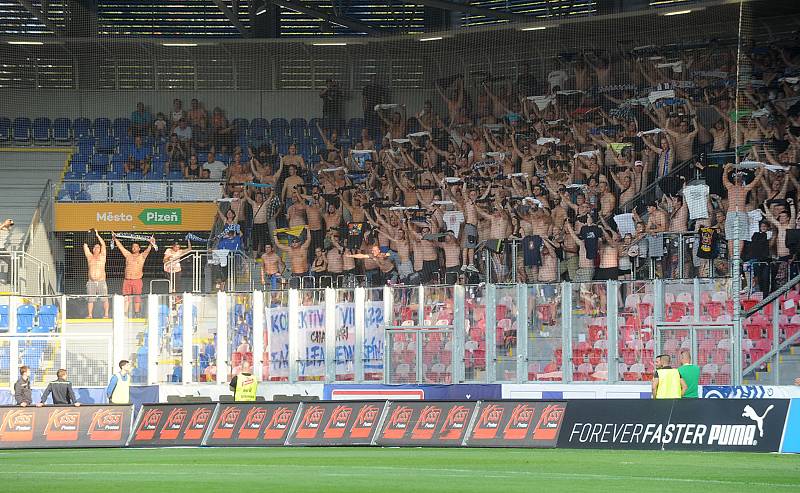 Fotbalisté Plzně porazili v zápase 5. kola první ligy doma Baník Ostrava 3:0.