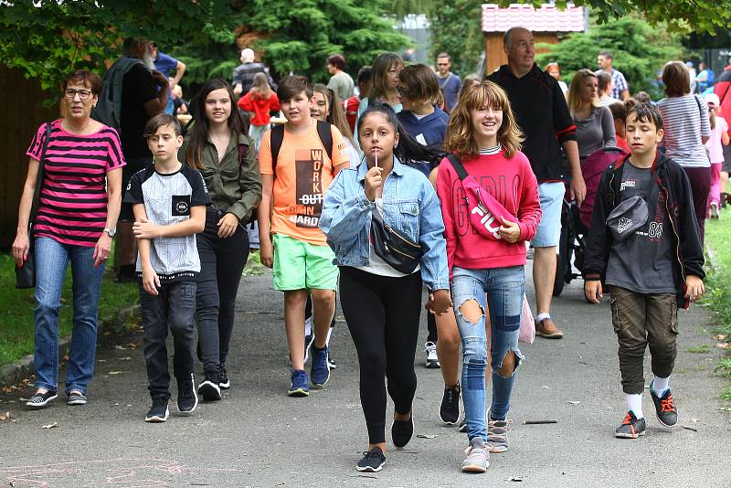 Letní festival sportu Sportmánie Plzeň 2019 - v areálu za OC Plaza si mohou malí i velcí vyzkoušet zdarma nejrůznější druhy sportovních aktivit.