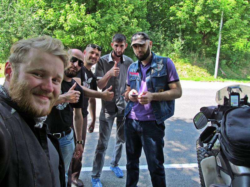 Pavel Pondělík vyrazil na své motorce ze Smederova na jižním Plzeňsku do ruského Magadanu